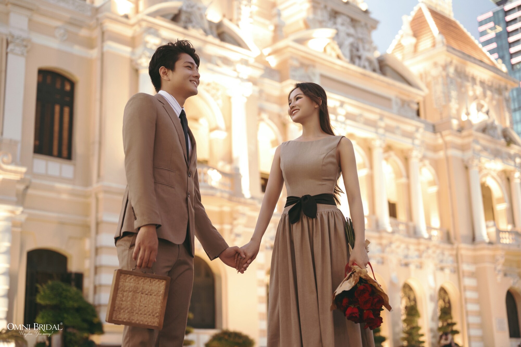 Concept chụp ảnh châu Âu lãng mạn