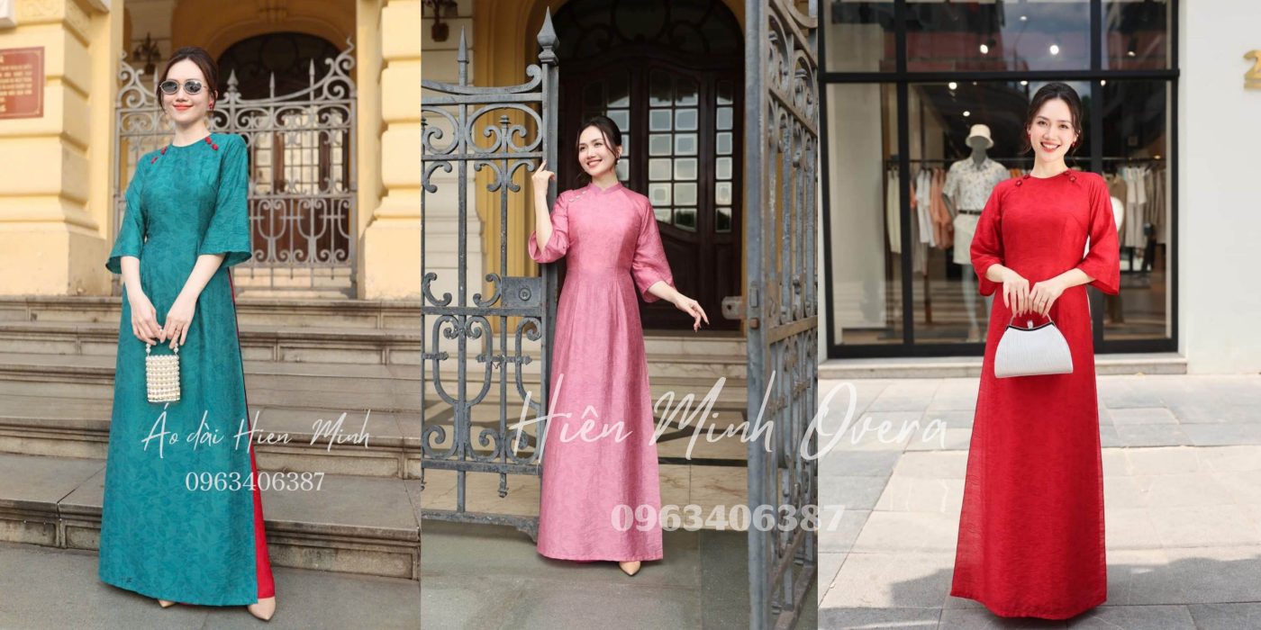 10++ Mẫu áo dài cách tân dáng suông dành cho các cô nàng hiện đại