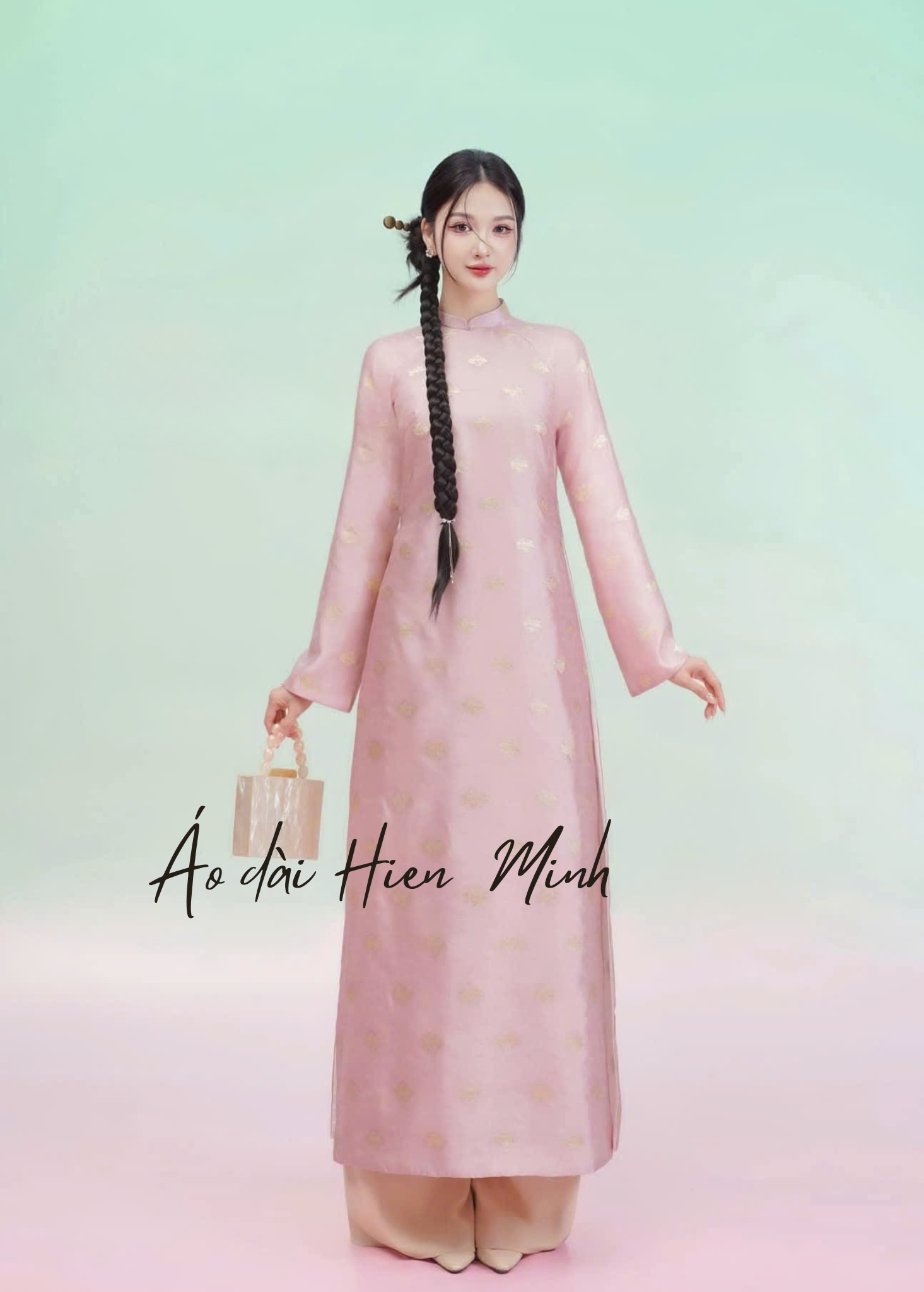 ao dai nu dang suong 2025