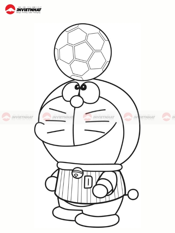 File in tranh to mau Doraemon 2