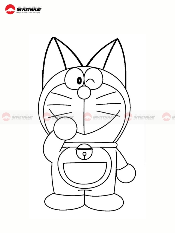 Anh Doraemon co tai