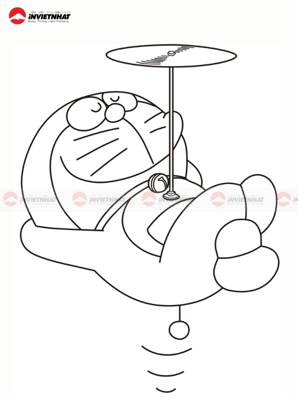 Anh Doraemon den trang de to 2