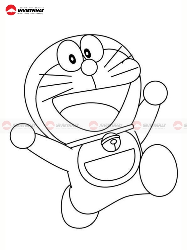 Mau tap to Doraemon cho be
