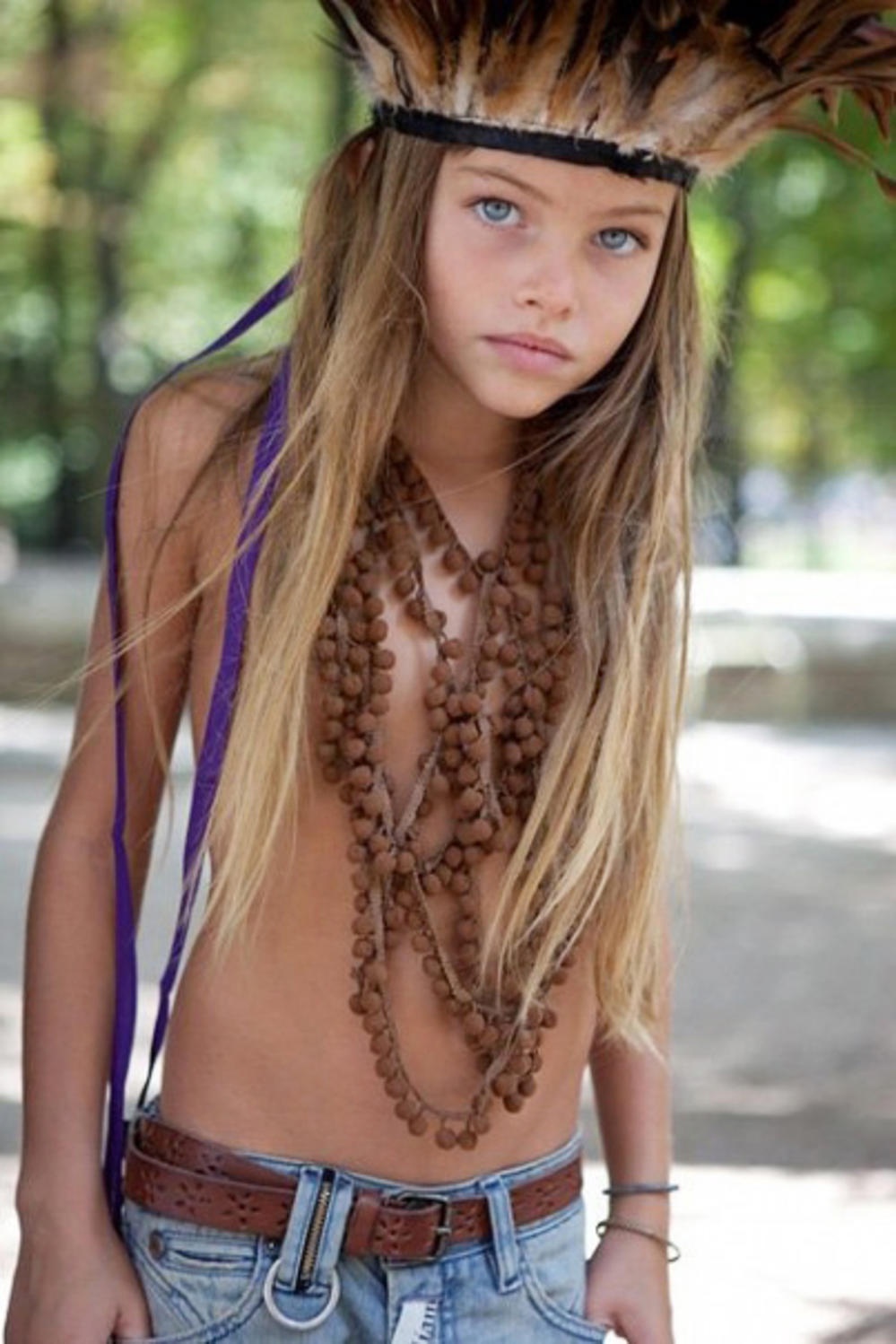 Thylane Blondeau co gai dep nhat the gioi anh 2