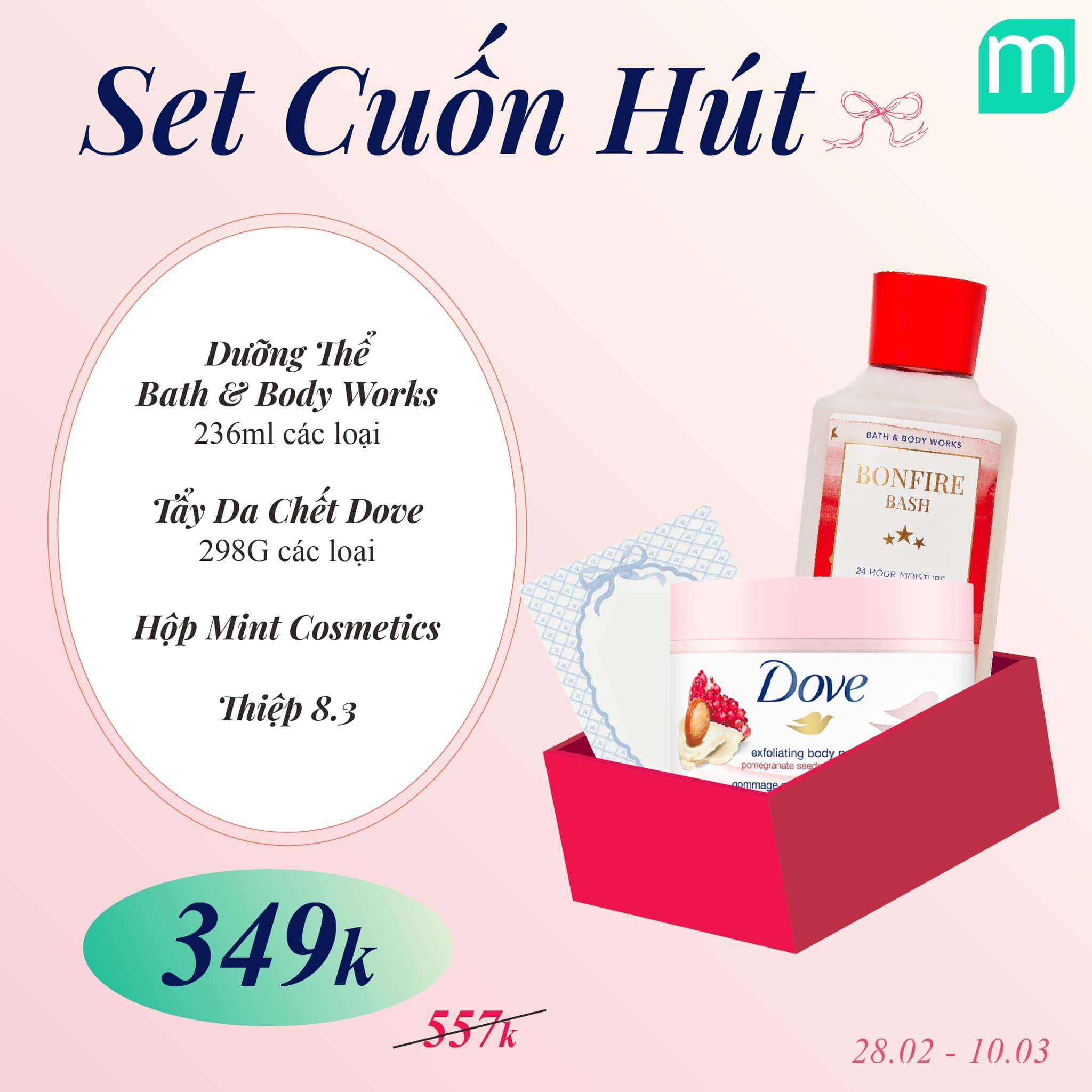SET QUÀ 8/3 CHỈ TỪ 119K - MADE BY MINT