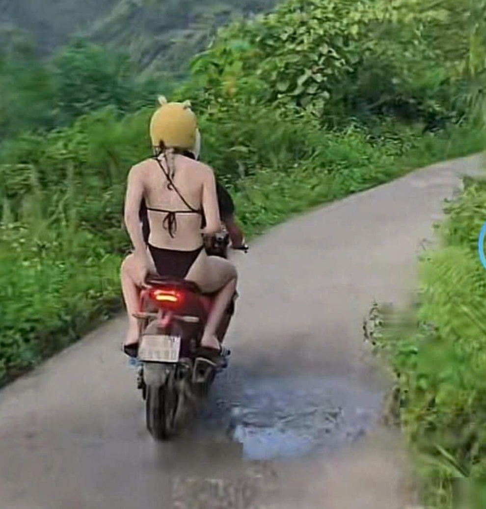 Tranh cãi cảnh khách Tây mặc bikini trên đường ở Tuyên Quang - 2