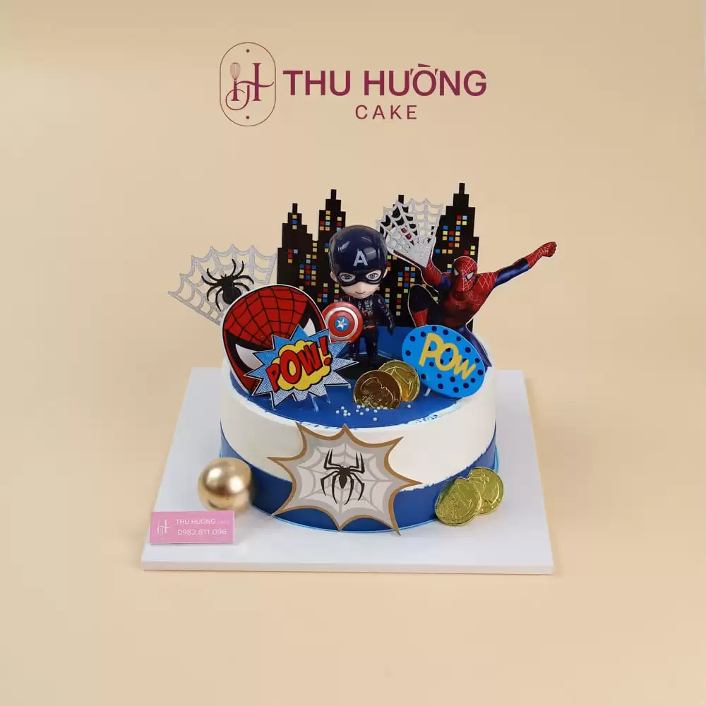 Bánh Kem Siêu Nhân Nhện