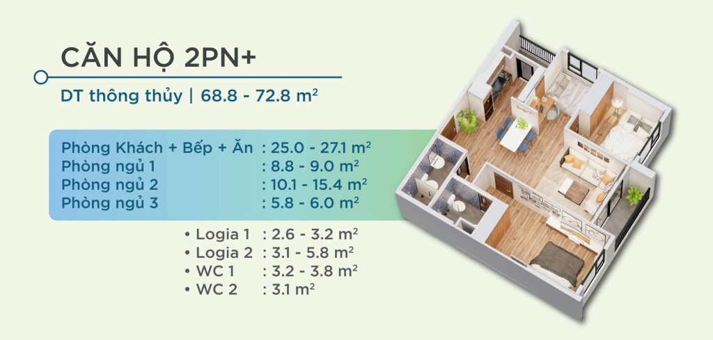Tiện tích & Mặt bằng Điển hình Căn hộ Yên Bình Complex Thái Nguyên