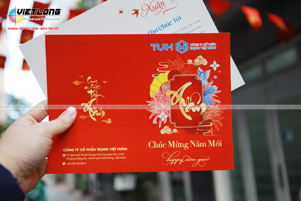 In thiệp tết