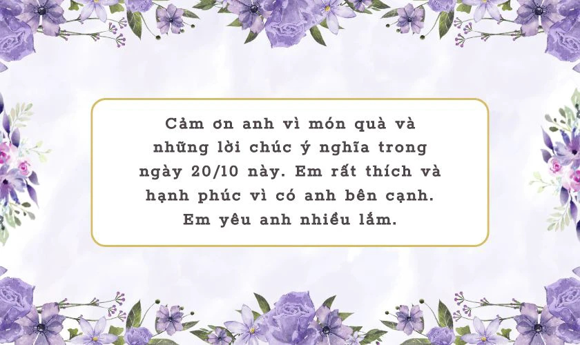 loi cam on sinh nhat don gian