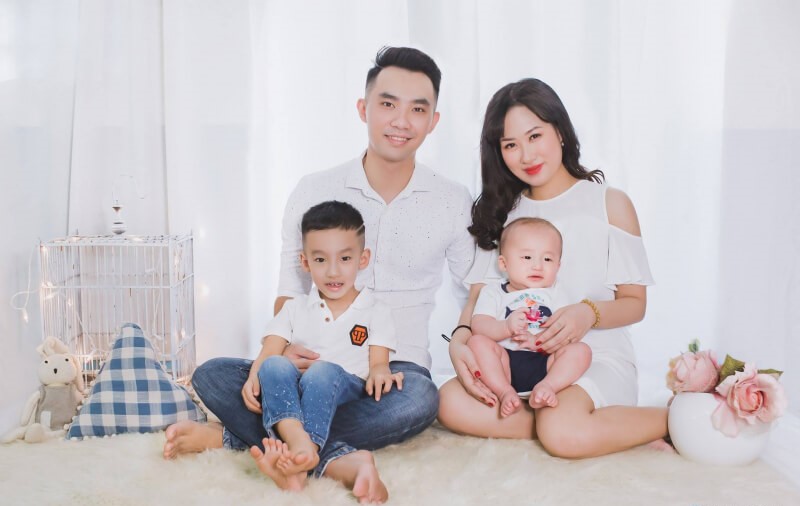 Lưu ý để có bộ ảnh gia đình 4 người đẹp