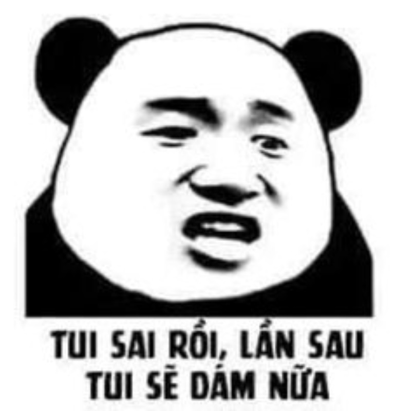 Đừng hỏi nữa, gấu trúc đang bận kiểm soát cảm xúc
