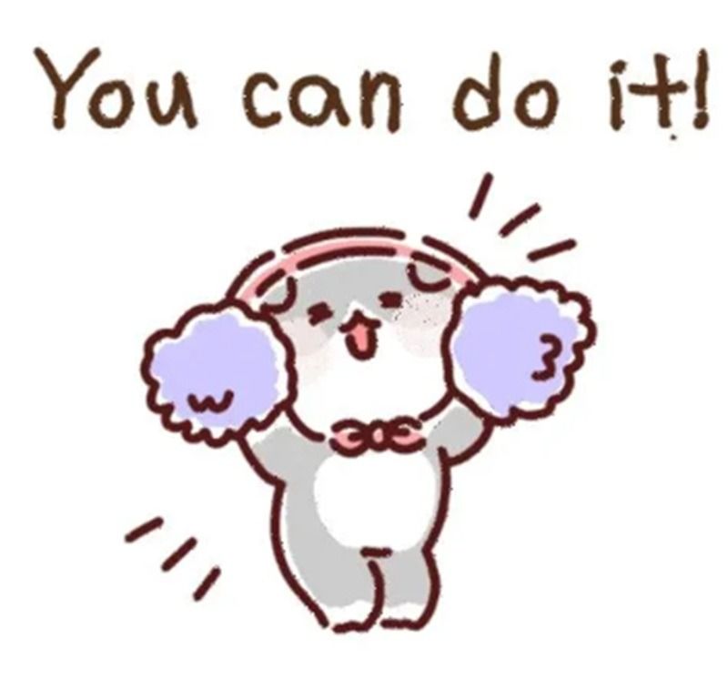 Hình ảnh cố lên meme nhân vật hoạt hình