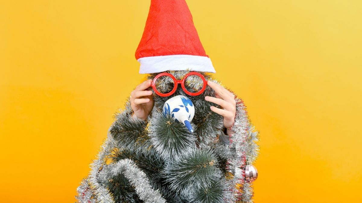Ảnh meme chế cây thông Noel bá đạo