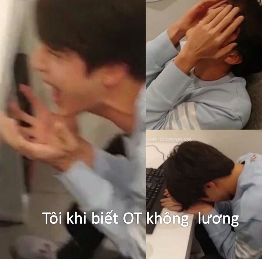 Khi bất ngờ đến mức chỉ biết cười ngơ ngác