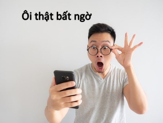 Tôi không sẵn sàng cho cái bất ngờ đó
