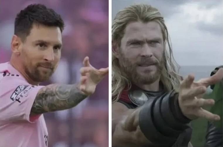 Bí mật sau cách ăn mừng bàn thắng như siêu anh hùng của Messi - 5