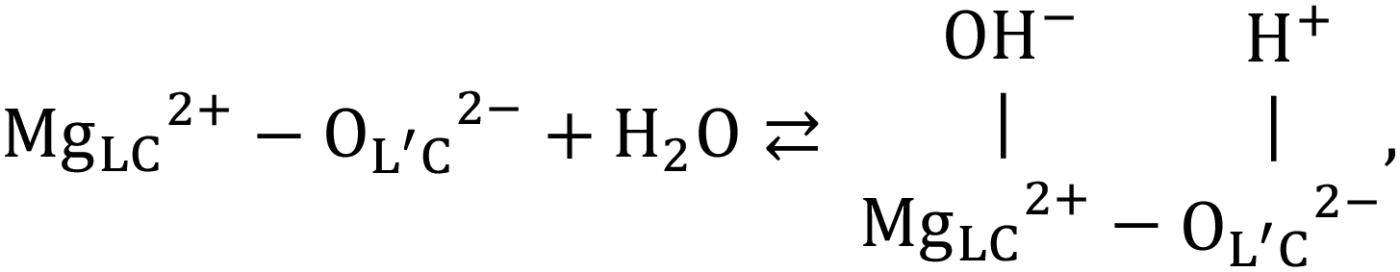 Fourier-transform infrared and X-ray diffraction analyses of the hydration reaction of pure magnesium oxide and chemically modified magnesium oxide†