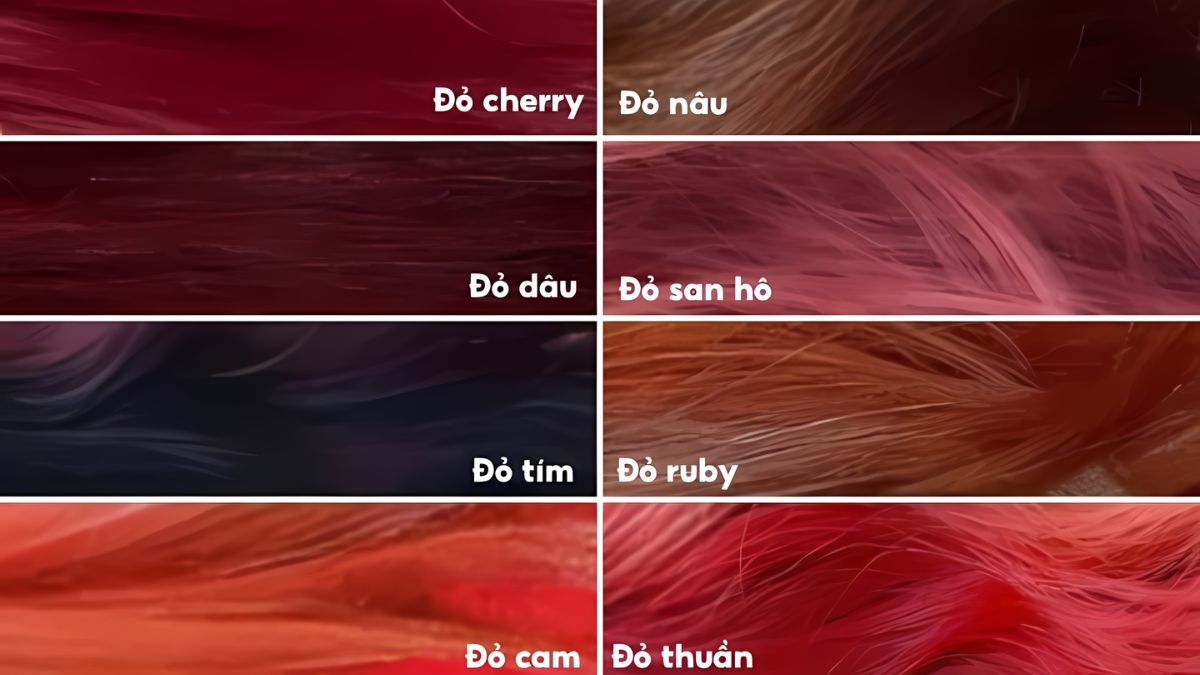 Nhuộm tóc đỏ cần tẩy tóc không