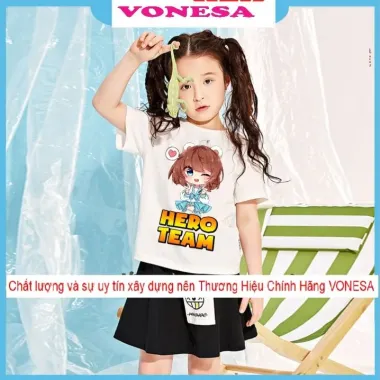 Áo Thun Hero Team Mini World Simmy Chibi Cute MC42 Vonesa Giá Cực Sốc 20k