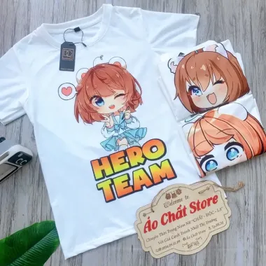 Áo Thun Hero Team Mini World Simmy Chibi Cute MC42 Vonesa Giá Cực Sốc 20k
