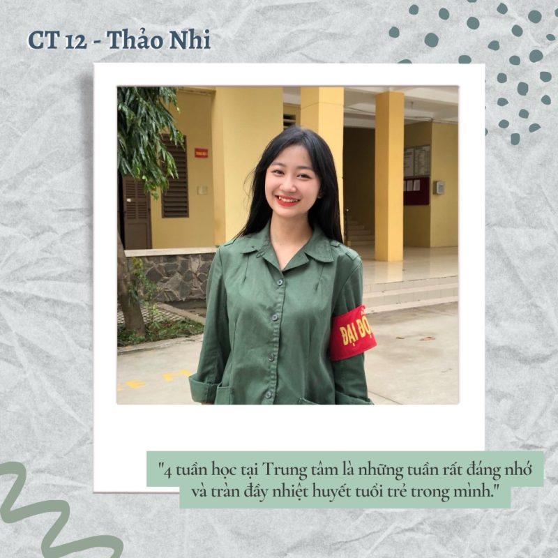 Học quân sự, là trải nghiệm như thế nào?