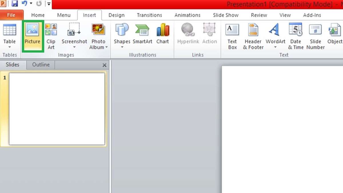 Bước 1: Cách làm trò chơi đoán hình trên Powerpoint