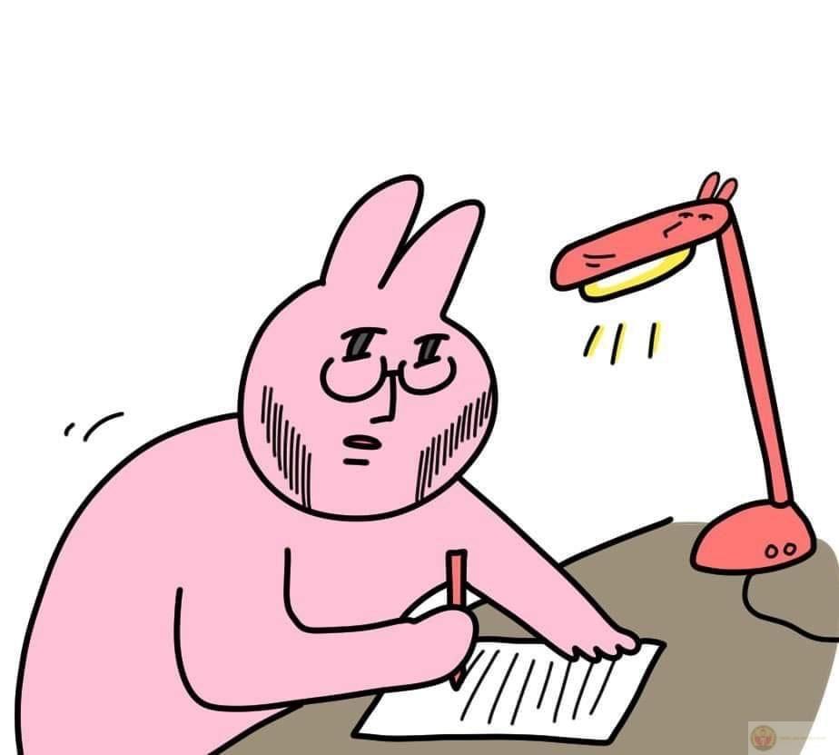 Dù ở hoàn cảnh nào, meme thỏ hồng cũng mang lại tiếng cười đầy thoải mái dễ chịu