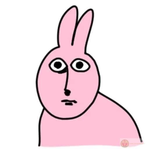 Ai cũng dễ dàng mỉm cười khi thấy meme thỏ hồng xuất hiện trên dòng thời gian