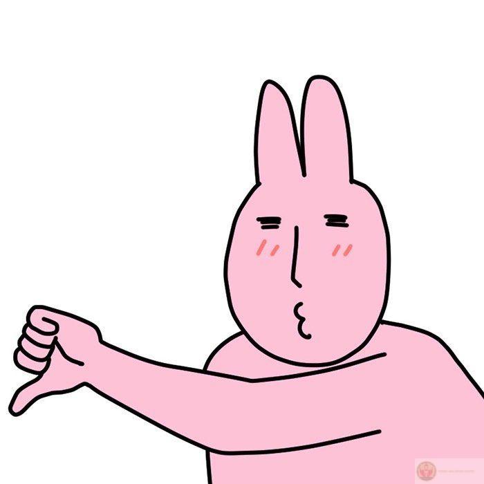 Meme thỏ hồng luôn hiện diện trong các bài đăng gây cười trên mạng xã hội