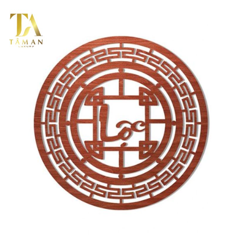 Chữ Lộc trong phòng thờ - Chữ trang trí bàn thờ