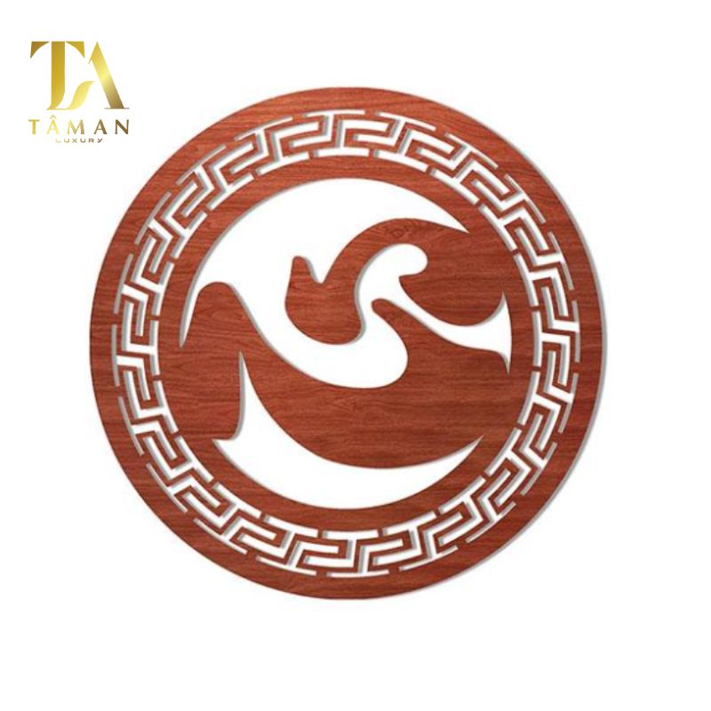 Tấm chữ trang trí bàn thờ gỗ cao cấp