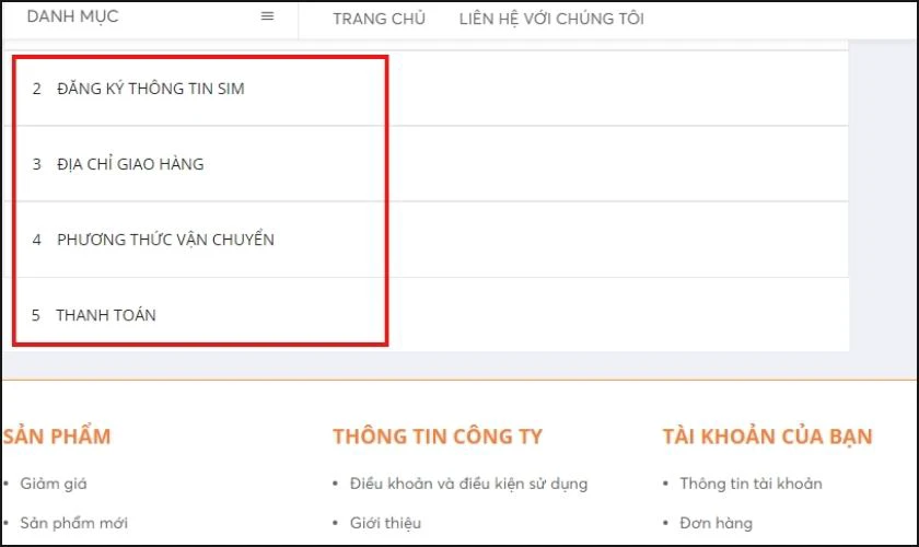 xác nhận thông tin để mua sim đầu số 056