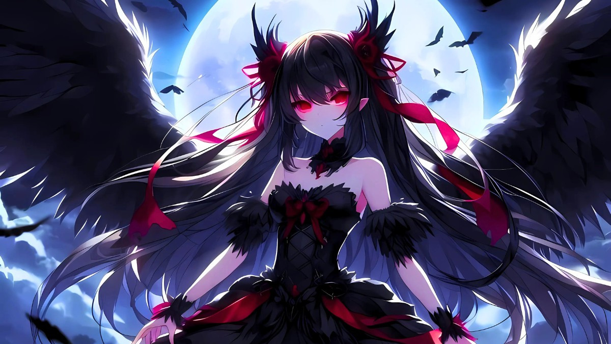 Khí chất kiêu sa và lạnh lùng của nữ ác quỷ anime