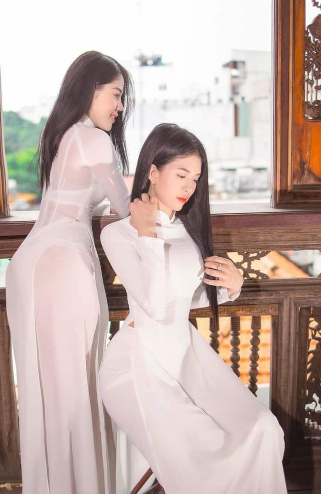 Ảnh sex áo dài tà bay quyến rũ 4K