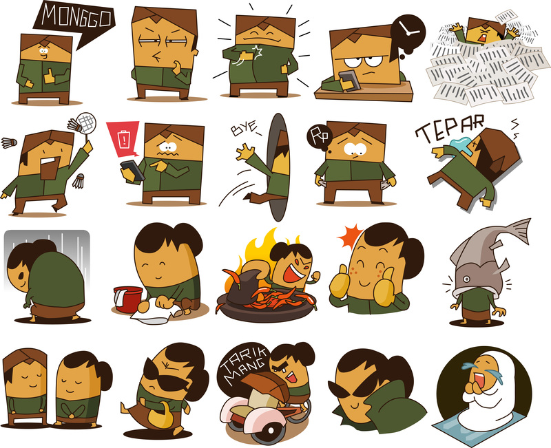 Alt: Hình ảnh quà Valentine hài hước bộ stickers memes