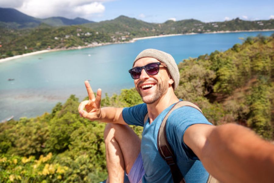 cách lựa chọn phông nền chụp ảnh selfie