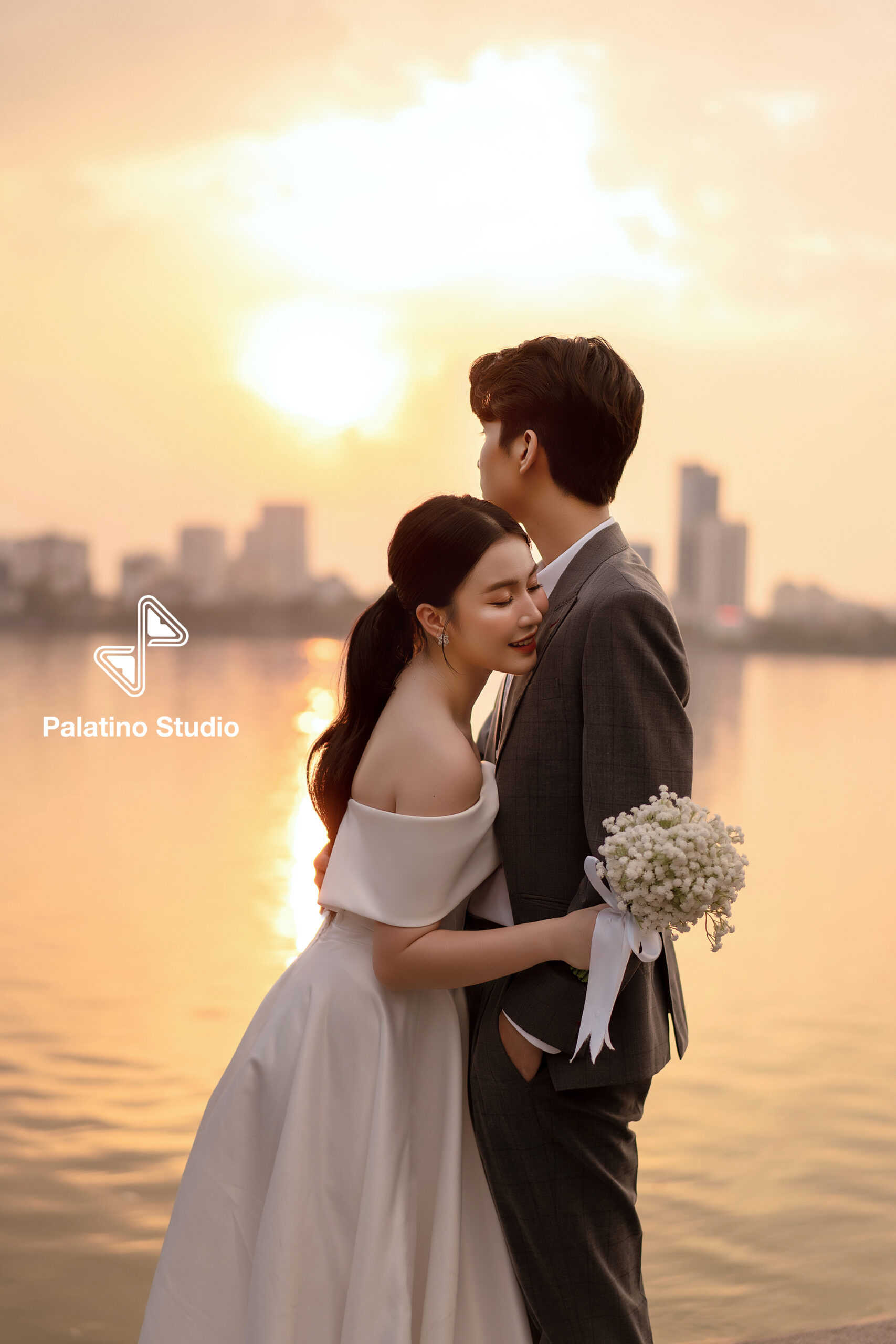 chụp ảnh cưới tại hồ tây