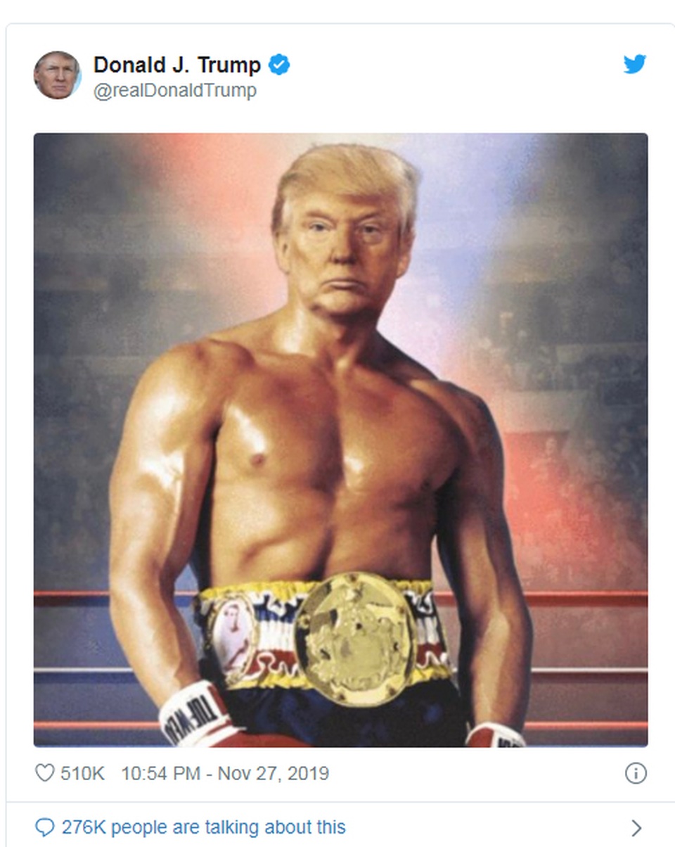 Ảnh ghép ngực trần của ông Trump gây xôn xao - 2