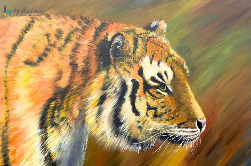 Vẽ tranh động vật hoang dã