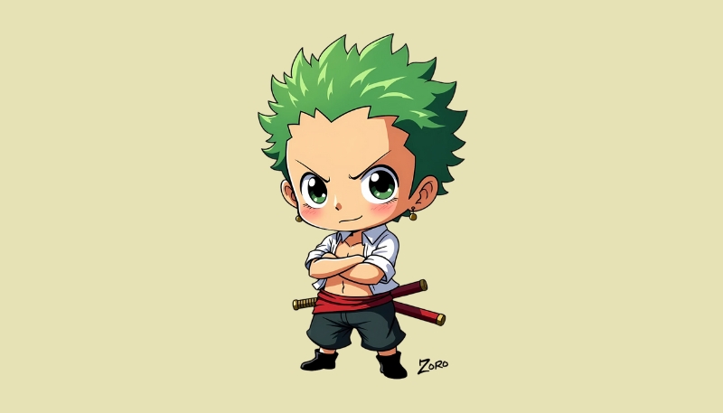 ảnh nền zoro 4k máy tính đồ họa