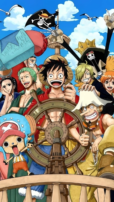 ảnh nền zoro và bạn hạnh phúc