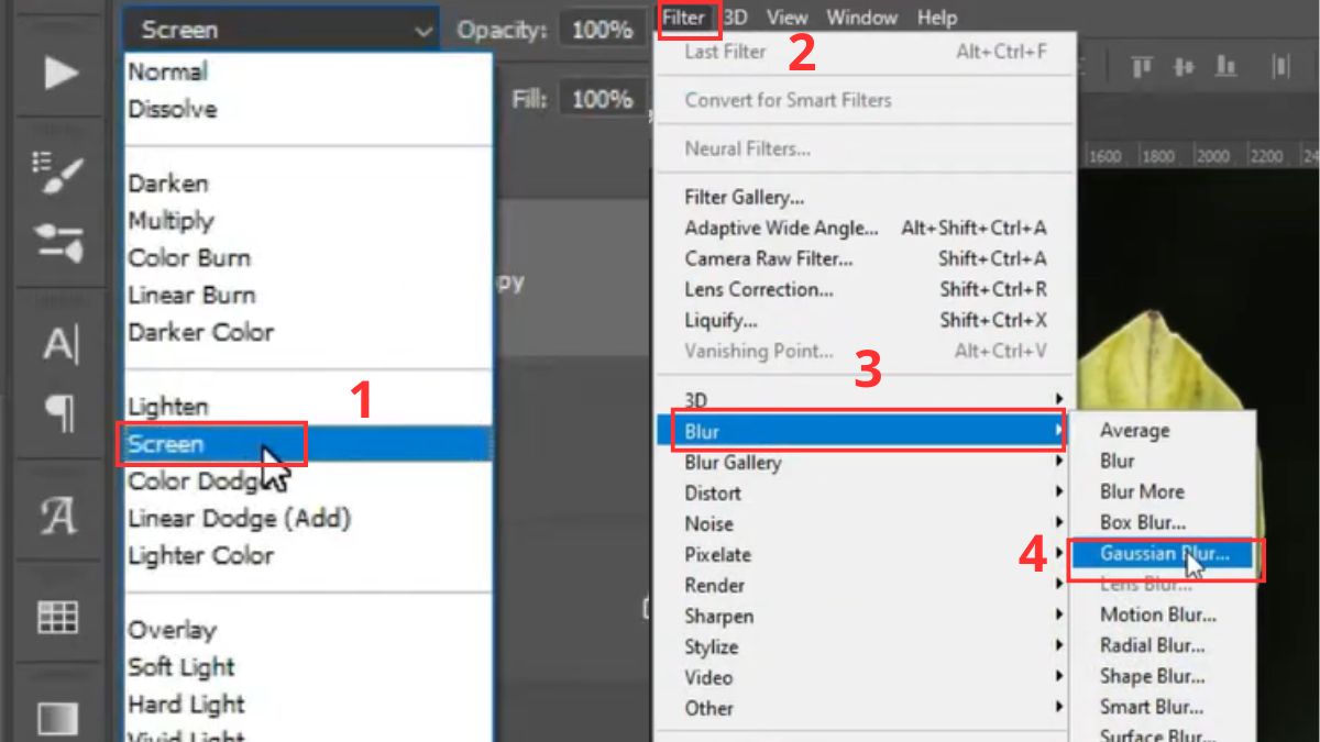 Cách làm hiệu ứng phát sáng vật thể trong Photoshop bước 3 (Hình minh họa)