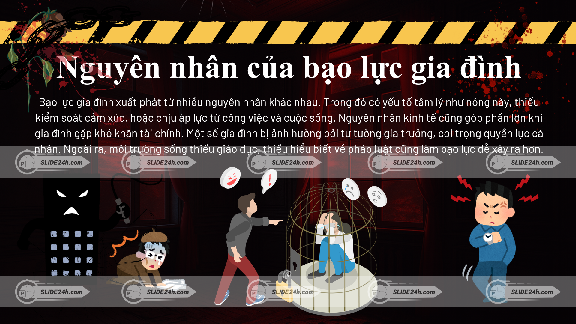 nguyên nhân bạo lực gia đình