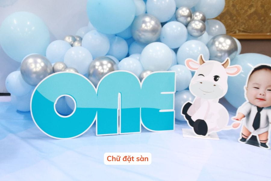 Chữ để sàn