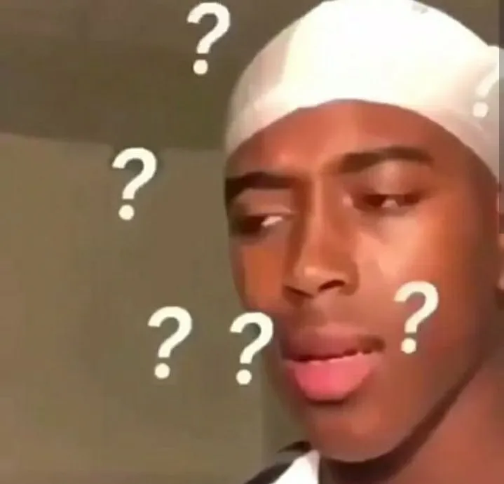 Bộ ảnh Meme Ngơ Ngác chấm hỏi cực bá đạo đúng vibe vô tri của Gen Z