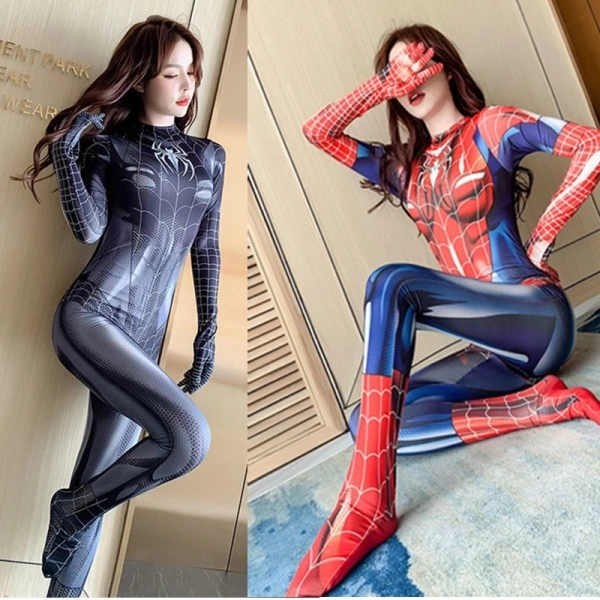 Hình ảnh sản phẩm Cosplay Người Nhện Sexy - Bộ Đồ Spiderman Bó Thân Quyến Rũ cho Halloween, Giá ưu đãi 179.999₫