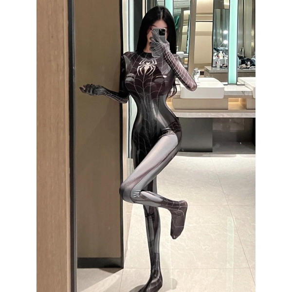 Hình ảnh sản phẩm Cosplay Người Nhện Sexy - Bộ Đồ Spiderman Bó Thân Quyến Rũ cho Halloween, Giá ưu đãi 179.999₫