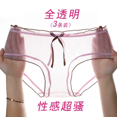 Set 3 Quần Lót Lưới Trong Suốt Siêu Mỏng Không Đường May Size Lớn Nữ Giá Ưu Đãi 99.709₫
