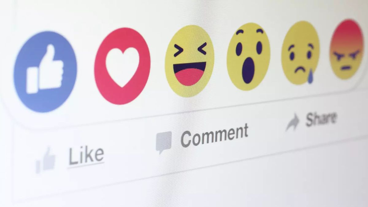 Sự khác biệt giữa biểu tượng thả tim, like và react khác